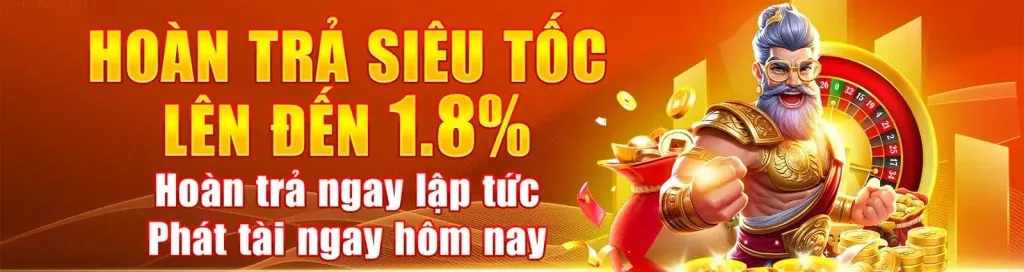 Hoàn trả casino không giới hạn w188